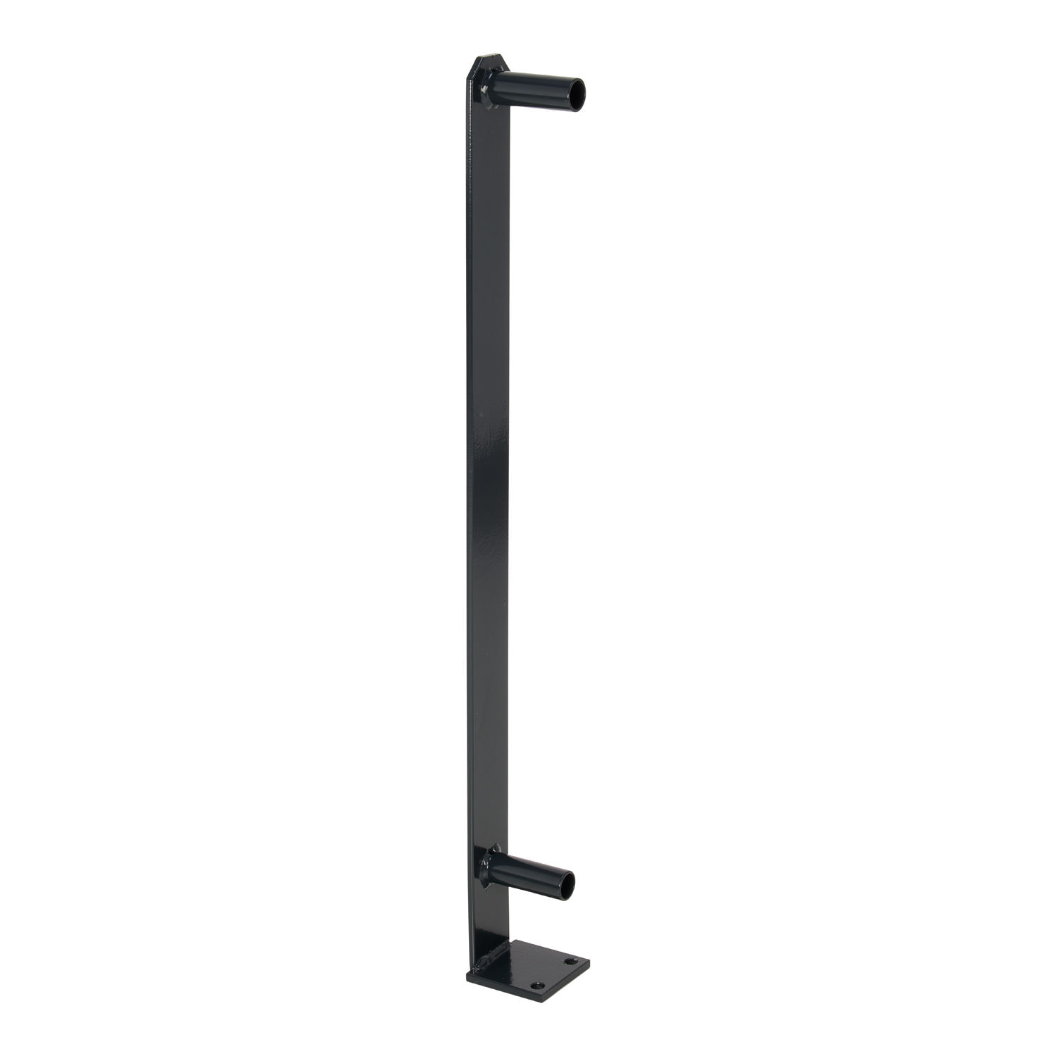 Balkonhek eindbaluster (rond) - Eind baluster gepoedercoat art pc209071 - PC20009071