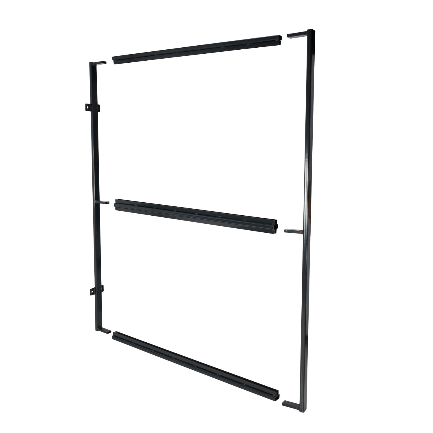 Balkonhek Privacy-scherm (koker) - Privacyscherm gepoedercoat art pc239090 - PC239090