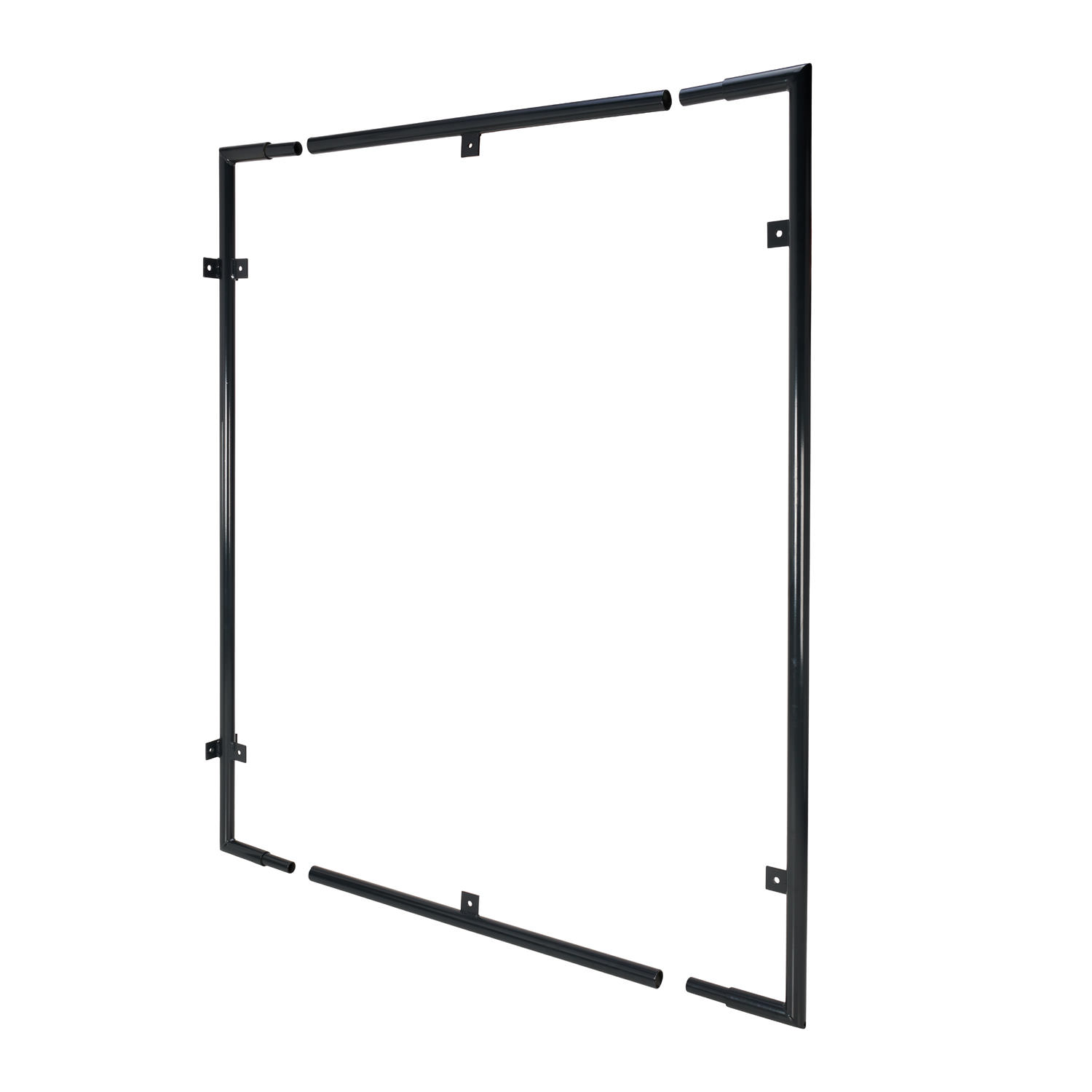 Balkonhek Privacy-scherm (rond) - Privayscherm gepoedercoat art pc209090 1 - PC20009090